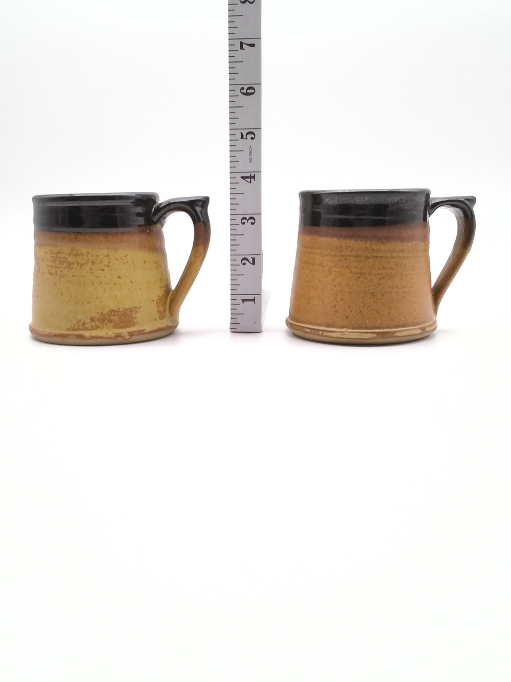 Vintage Stonebridge Pottery REME Stoneware Beer Mugs Set of 2 – Made in England - Picture 7 of 13